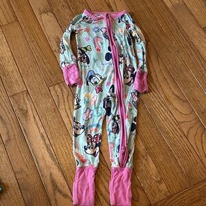 Little Sleepies Mickey's Clubhouse Zippy - Size 6-12 month